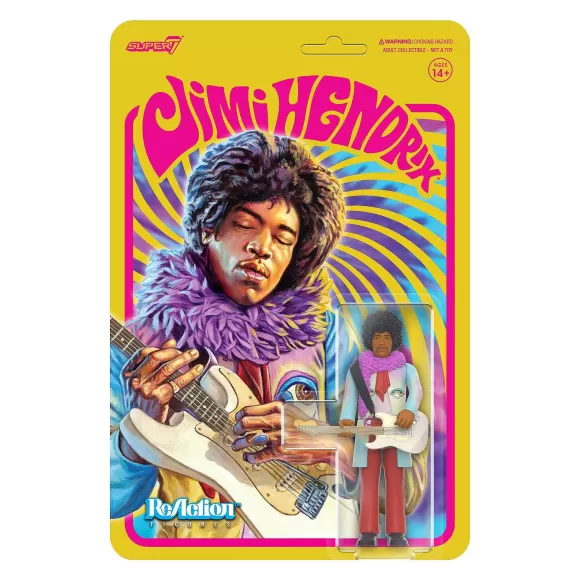 Super7 Jimi Hendrix^Jimi Hendrix Reaction - Jimi Hendrix (Are You Experienced)