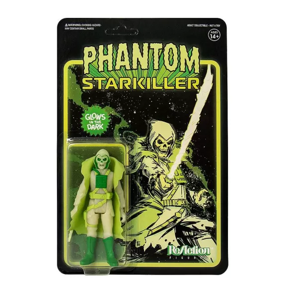 Super7 Killer Bootlegs^Killer Bootlegs Reaction Figure - Phantom Starkiller (Glow-In-The-Dark)