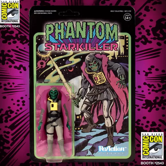 Super7 Killer Bootlegs^Killer Bootlegs Reaction Figure - Phantom Starkiller (Grey Ghoul - Grey)