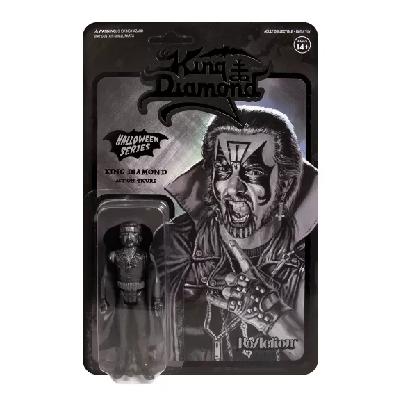 Super7 King Diamond^King Diamond Reaction Figure - Black