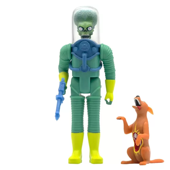 Super7 Mars Attacks^Mars Attacks Reaction Figure - Destroying A Dog