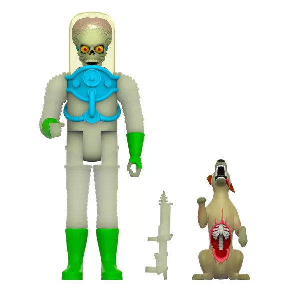 Super7 Mars Attacks^Mars Attacks Reaction Wave 2 - Destroying A Dog (Glow)