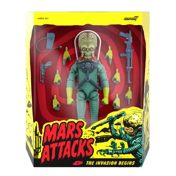 Super7 Mars Attacks^Mars Attacks Ultimates! - Invasion Begins & Smashing The Enemy