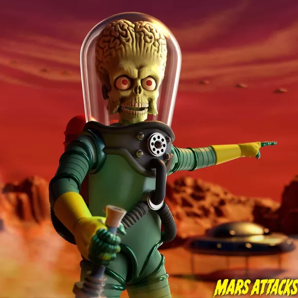 Super7 Mars Attacks^Mars Attacks Ultimates! Wave 01 - Martian (Invasion Begins)