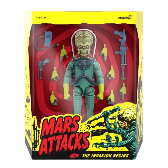 Super7 Mars Attacks^Mars Attacks Ultimates! Wave 01 - Martian (Invasion Begins)