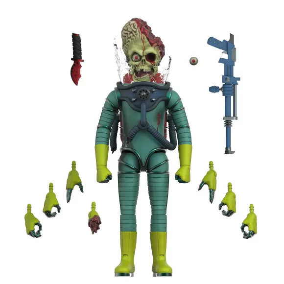 Super7 Mars Attacks^Mars Attacks Ultimates! Wave 01 - Martian (Smashing The Enemy)