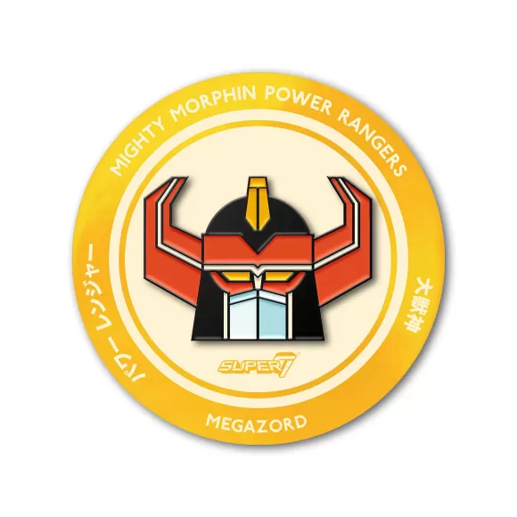 Super7 Mighty Morphin Power Rangers^Mighty Morphin Power Rangers Enamel Pin - Megazord