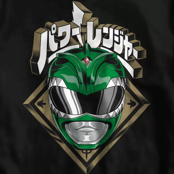 Super7 Mighty Morphin Power Rangers^Mighty Morphin Power Rangers Green Ranger Helmet T-Shirt