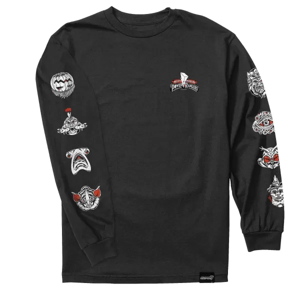 Super7 Mighty Morphin Power Rangers^Mighty Morphin Power Rangers T-Shirt - Villains Long Sleeve