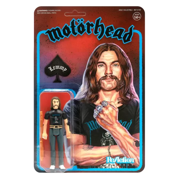 Super7 Motorhead^Motorhead Reaction Figure - Lemmy (Skull Pile Shirt)