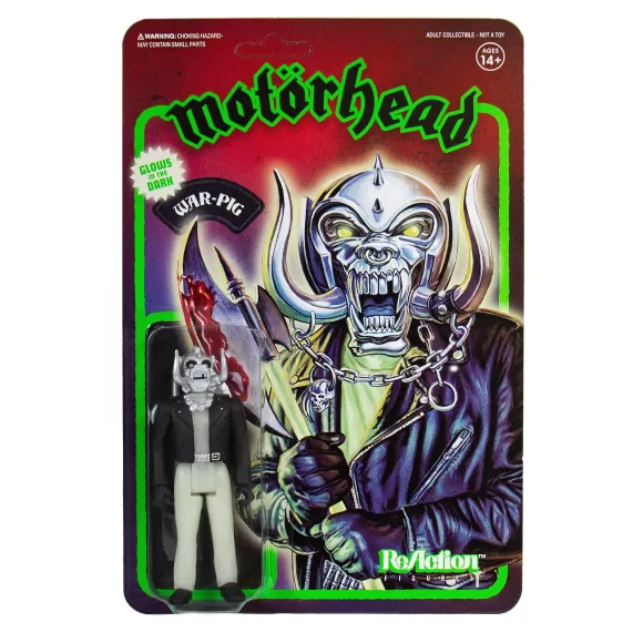 Super7 Motorhead^Motorhead Reaction Figure - Warpig (Glow In The Dark)