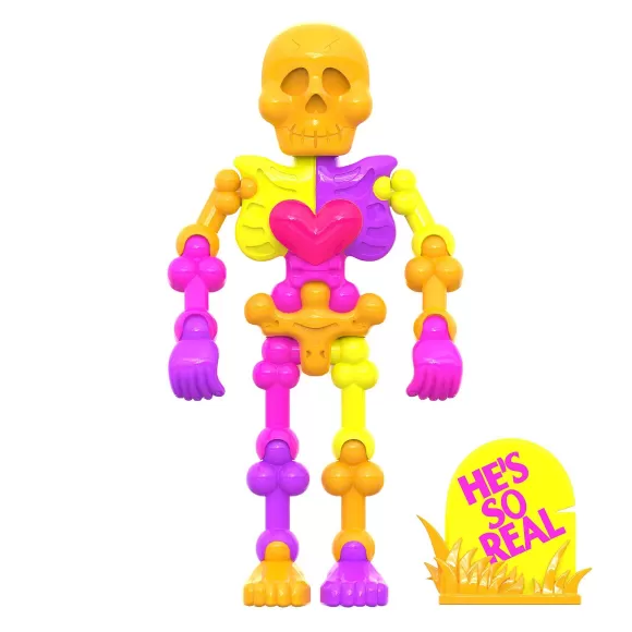 Super7 Mr. Bones^Mr. Bones Reaction - Mr. Bones (Fluorescent)