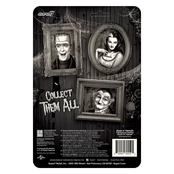 Super7 The Munsters^Munsters Reaction Figures Wave 2 - Lily (Grayscale)