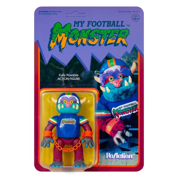 Super7 My Pet Monster^My Pet Monster Reaction Figure - Football Monster