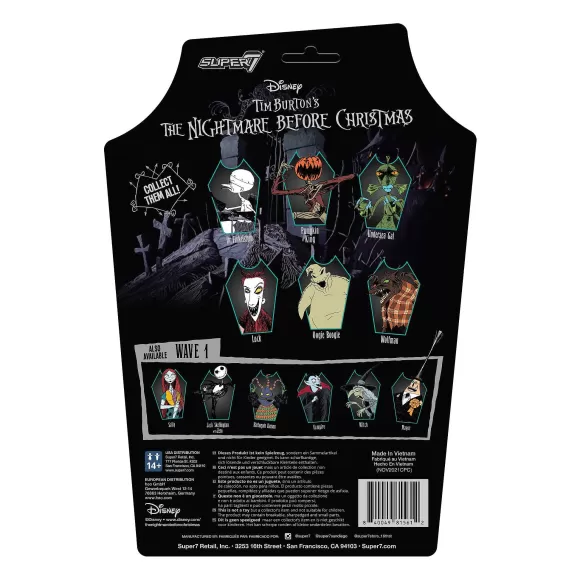 Super7 Disney^Nightmare Before Christmas Reaction W2 - Lock