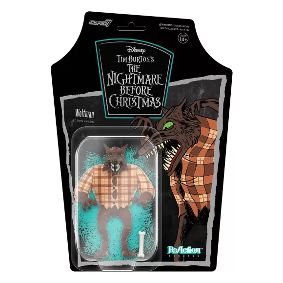 Super7 The Nightmare Before Christmas^Nightmare Before Christmas Reaction W2 - Wolfman