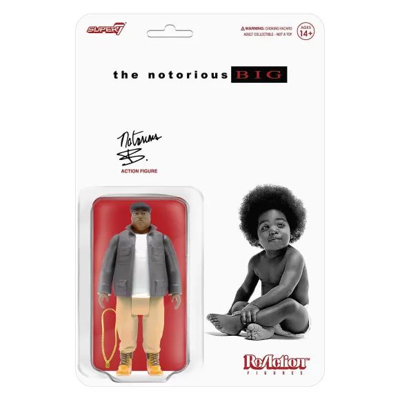 Super7 Notorious B.I.G.^Notorious B.I.G. Reaction Figure - The Original