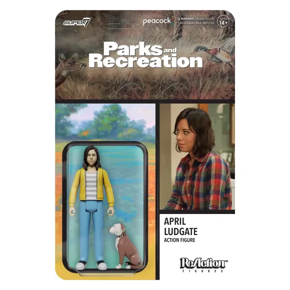 Super7 Parks And Recreation^Parks And Recreation Reaction Wave 1 - April Ludgate