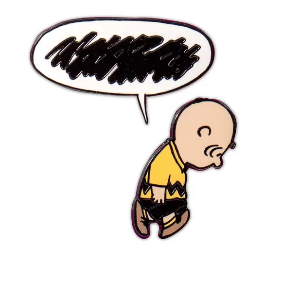 Super7 Peanuts^Peanuts Enamel Pin - Speech Bubble And Charlie Brown Set