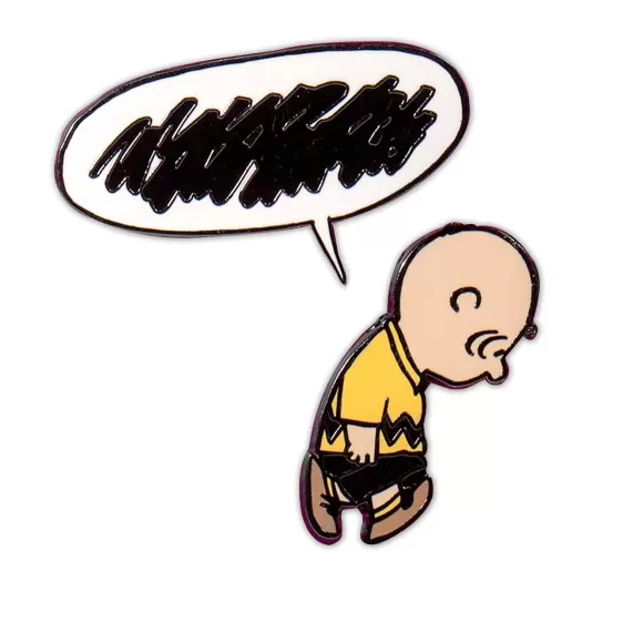 Super7 Peanuts^Peanuts Enamel Pin - Speech Bubble And Charlie Brown Set