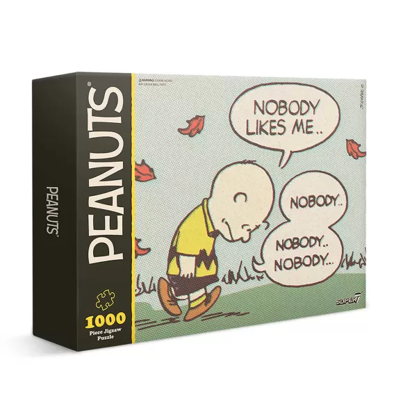 Super7 Peanuts^Peanuts Puzzle- Sad Charlie Brown