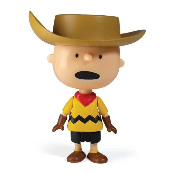 Super7 Peanuts^Peanuts Reaction Figure - Cowboy Charlie Brown