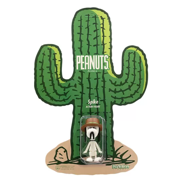 Super7 Peanuts^Peanuts Reaction Figure - Spike Cactus Card (Sdcc 2020)