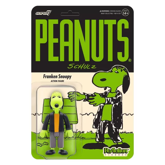 Super7 Peanuts^Peanuts Reaction Figure Wave 5 - Franken-Snoopy