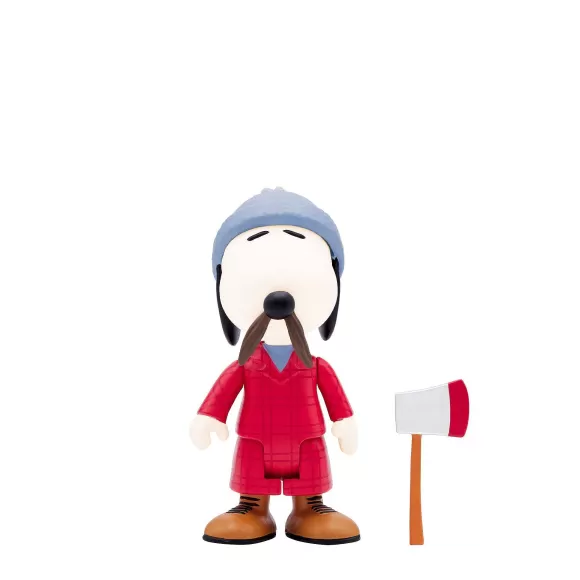 Super7 Peanuts^Peanuts Reaction Figure Wave 5 - Lumberjack Snoopy