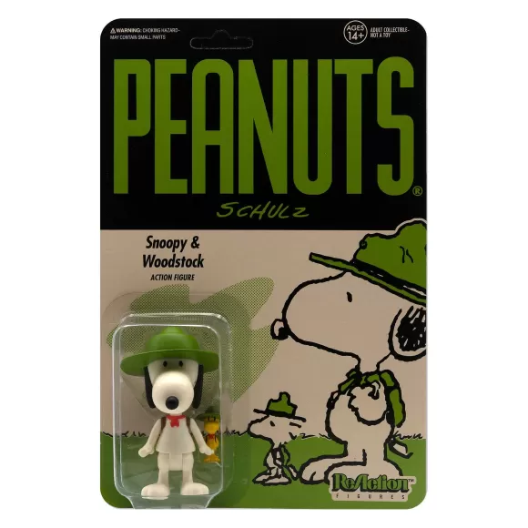 Super7 Peanuts^Peanuts Reaction Wave 3- Beagle Scout Snoopy