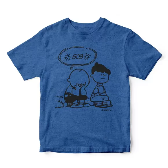 Super7 Peanuts^Peanuts T-Shirt - Sad Charlie Brown