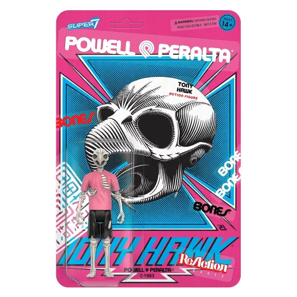 Super7 Powell-Peralta^Powell-Peralta Reaction Figure Wave 2 - Tony Hawk