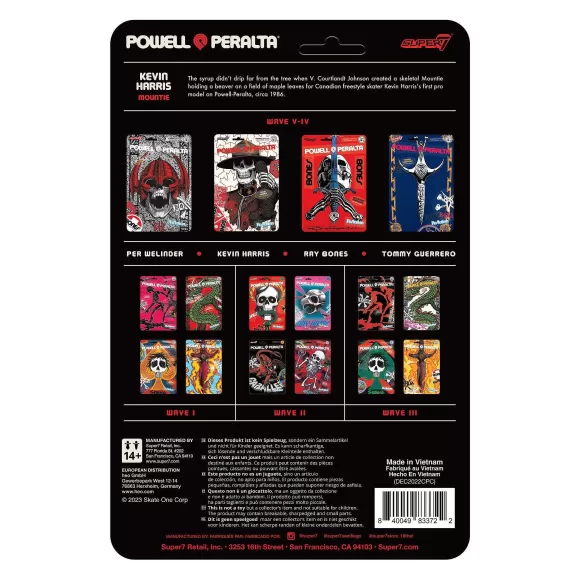 Super7 Powell-Peralta^Powell-Peralta Reaction Figures Wave 04 - Kevin Harris