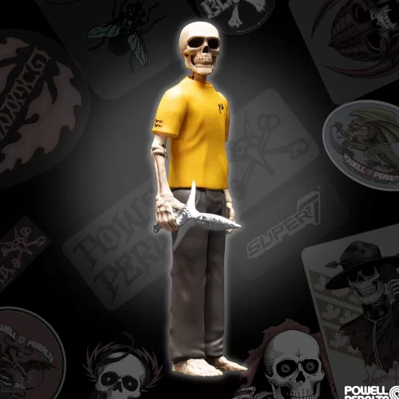 Super7 Powell-Peralta^Powell-Peralta Reaction Figures Wave 04 - Tommy Guerrero(V8 Dagger/Sacto '86)