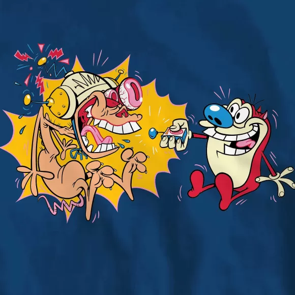 Super7 Ren & Stimpy^Ren & Stimpy T-Shirt - Happy Happy, Joy Joy