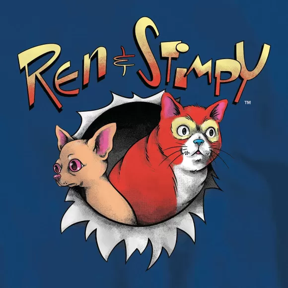 Super7 Ren & Stimpy^Ren & Stimpy T-Shirt - Realistic Ren & Stimpy