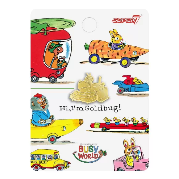 Super7 Richard Scarry^Richard Scarry Gold Bug Enamel Pin