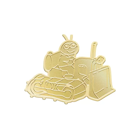 Super7 Richard Scarry^Richard Scarry Gold Bug Enamel Pin