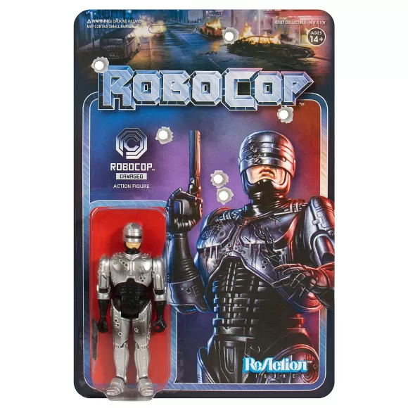 Super7 Robocop^Robocop Reaction Figure - Robocop Battle Damaged