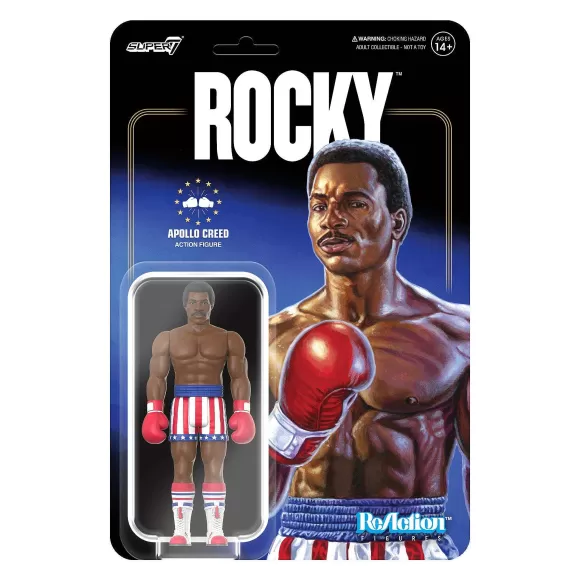 Super7 Rocky^Rocky Reaction Wave 2 - Rocky I Apollo Creed Boxing