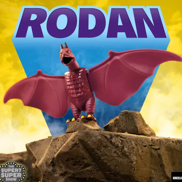 Super7 Godzilla^Rodan Reaction - Shogun Rodan (Dark Red) [Sdcc]