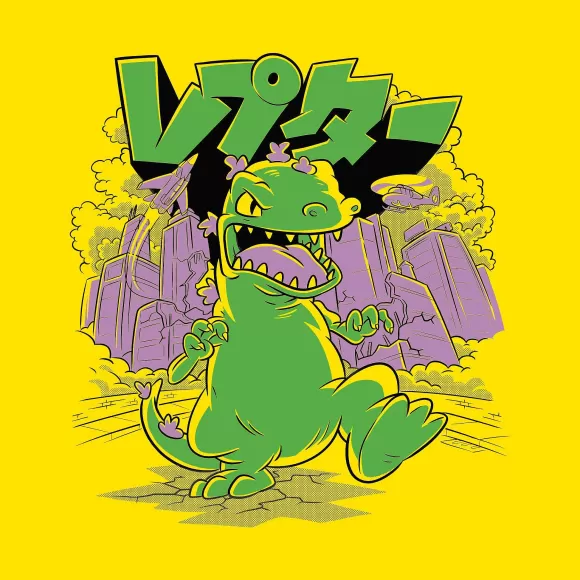 Super7 Rugrats^Rugrats Reptar T-Shirt