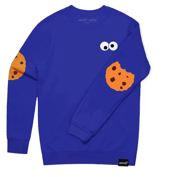 Super7 Sesame Street^Sesame Street Crewneck Sweatshirt - Cookie Monster