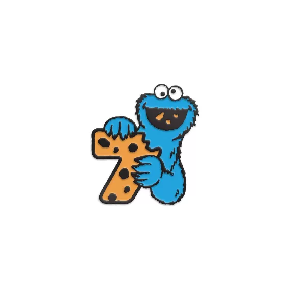 Super7 Sesame Street^Sesame Street Enamel Pin - Cookie Monster X