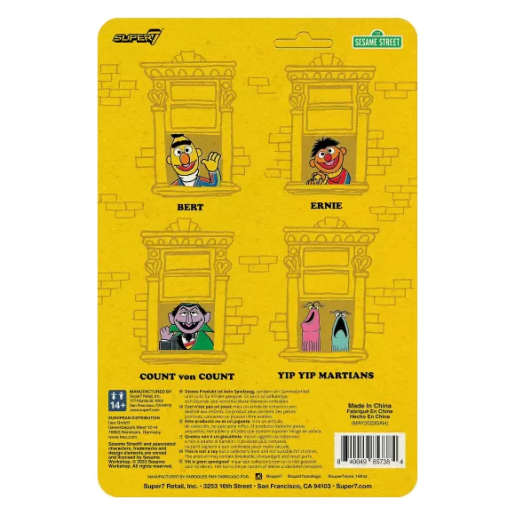 Super7 Sesame Street^Sesame Street Reaction Figures Wave 01 - Bert