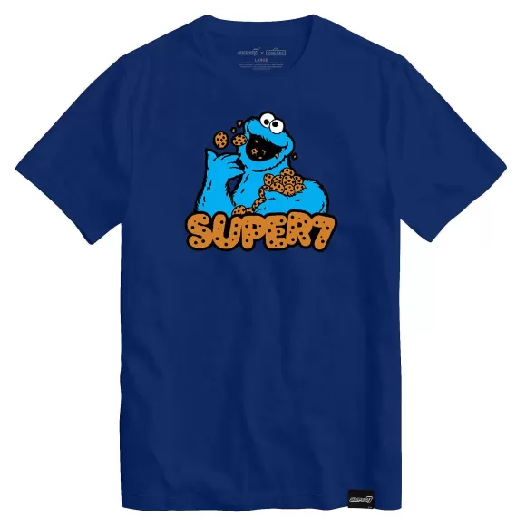 Super7 Sesame Street^Sesame Street T-Shirt - Cookie Monster