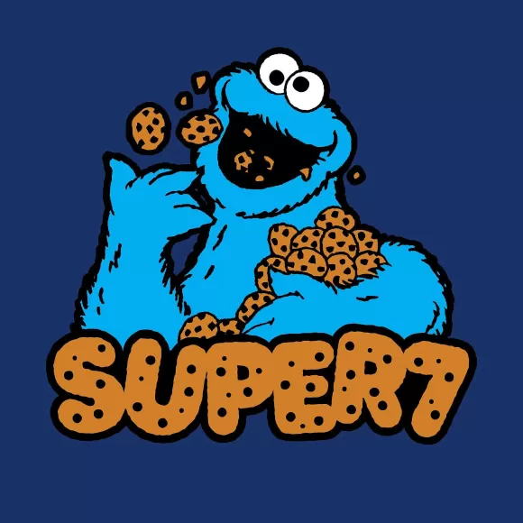 Super7 Sesame Street^Sesame Street T-Shirt - Cookie Monster