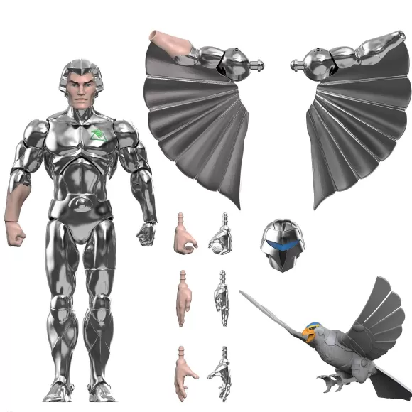 Super7 Silverhawks^Silverhawks Ultimates! Wave 04 - Quicksilver (Toy Version)