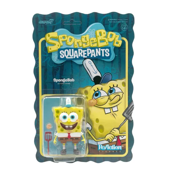 Super7 Spongebob Squarepants^Spongebob Squarepants Reaction Wave 1 - Spongebob