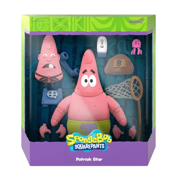 Super7 Spongebob Squarepants^Spongebob Squarepants Ultimates! W2 - Patrick